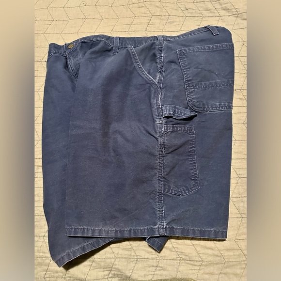 Carhartt Carpenter Utility Workwear Mens Original Fit Navy Shorts. Sz 42 - Picture 9 of 12